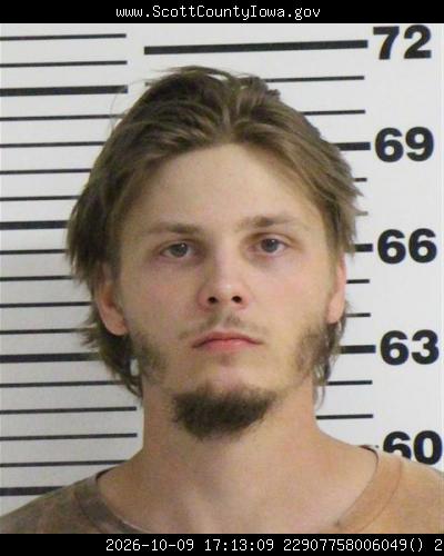 Booking photo — Christopher Michael Blocker