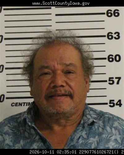 Booking photo — Edilberto Villasenor