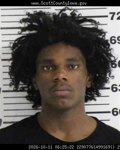 Booking photo — Nhizer Anthony Mattox