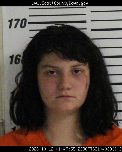 Booking photo — Cierra Lynn Daniels