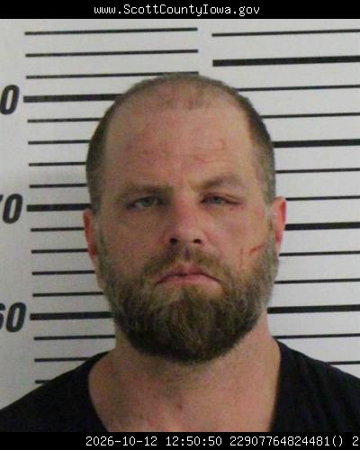 Booking photo — Benjamin Michael Stock