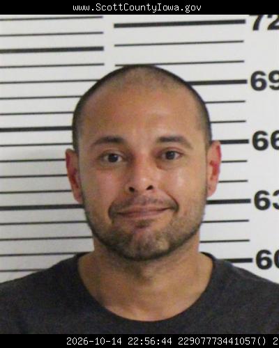 Booking photo — Rafael Angel Diaz